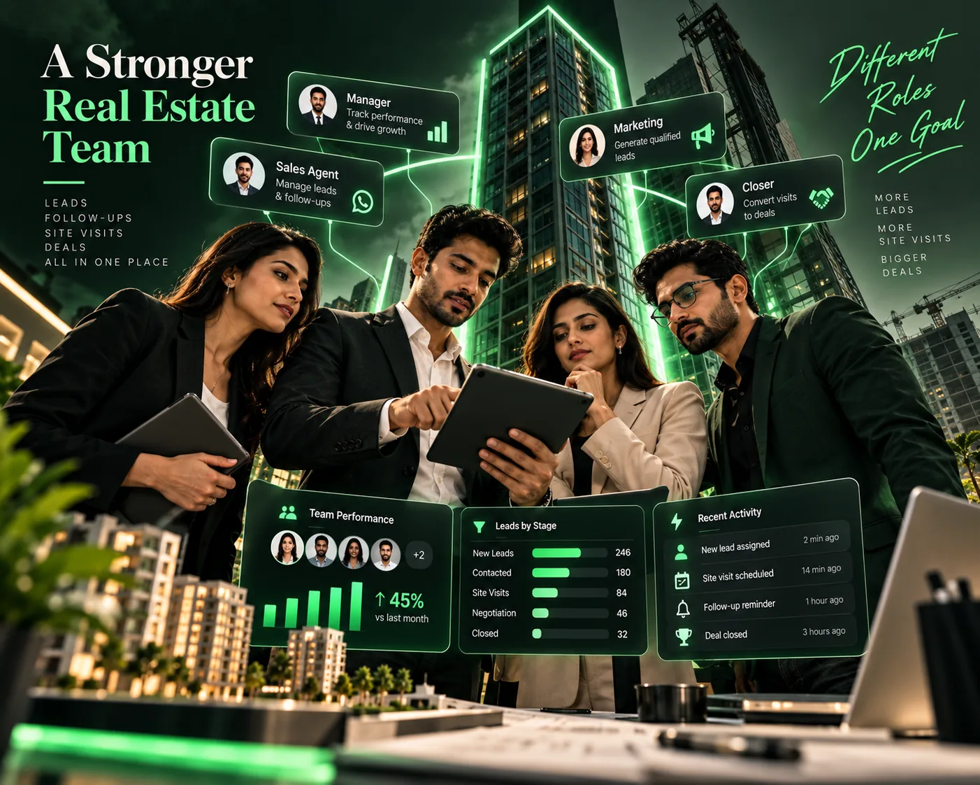 Sahyak CRM Channel Partner Network and Builder Sales Collaboration